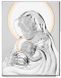 Срібна ікона Матір Божа з Ісусиком (код 453132) 22*27,5 см 453132 фото 2