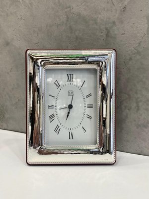 Настільний срібний годинник (код 11/2SV) 14*18 см 11/2SV фото