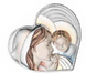 Срібна ікона Матір Божа з Ісусиком (951481 С) 16х14 см 951481 С фото 2