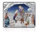 Срібна ікона Різдво Христове (С738 D748 OС) 14 х 10 см С738 D748 OС фото 2