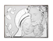 Срібна ікона Свята Родина (код AE 0281 3S) 21*15 см AE 0281 3S фото 2