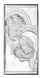 Серебряная икона Святое Семейство (код AE 0710 1S) 6*11 см AE 0710 1S фото 1