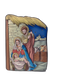 Серебряная икона Рождество Христово (С801 D1447 OС) 7х10 см С801 D1447 OС фото 1
