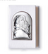 Срібна шкатулка з вервичкою Матір Божа з немовлям (6*9 см) код 629 R 629 R фото 2