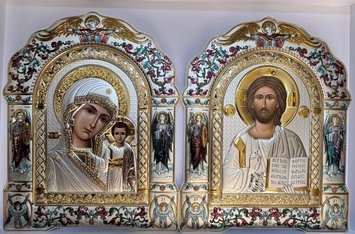 Вінчальна пара Ісус та Марія (AR 6 001/002 GB) 25,5х33 см AR 6 001/002 GB фото