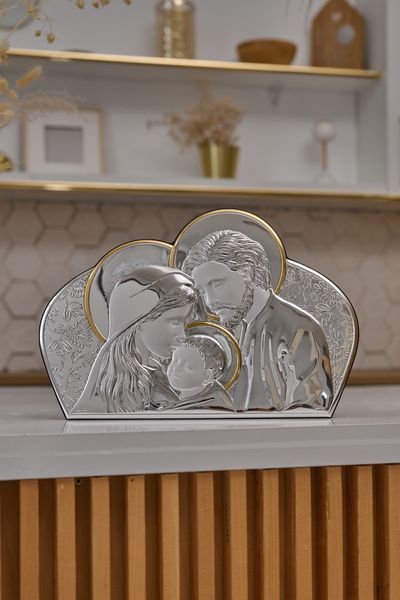 Серебряная икона Святая Семья (AE 0203 4) 22x33 см AE 0203 4 фото