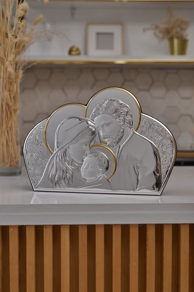 Серебряная икона Святая Семья (AE 0203 4) 22x33 см AE 0203 4 фото