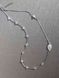 Срібний браслет вервиця з білими кристалами Swarovski (код RA 334 R) 18-21 см RA 334 R фото 2
