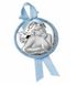 Икона серебряная детская Ангел (код 444476) голубая 444476 фото 2