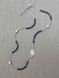 Срібний браслет вервиця з чорними кристалами Swarovski (код RA 335 R) 18-21 см RA 335 R фото 2