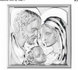Срібна ікона Свята Родина (код 95082) 21*21 см 95082 фото 2