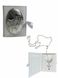 Срібна шкатулка з вервичкою "Моє Перше Причастя" для дівчинки (код 030 F) 7*9 см 030 F фото 1