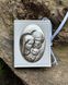 Срібна шкатулка з вервичкою "Свята Родина" (код 030 SF) 7*9 см 030 SF фото 2