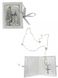 Срібна шкатулка з вервичкою "Фатіма" (код 030 FA) 7*9 см 030 FA фото 1