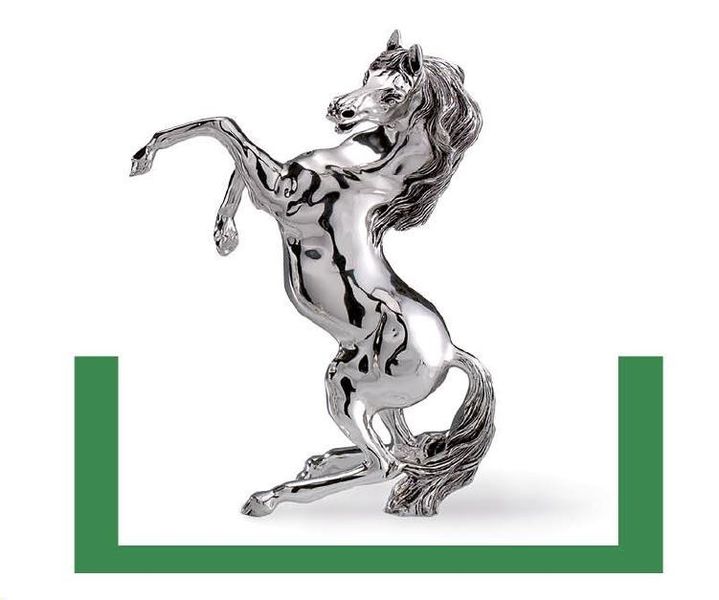 Серебряная статуэтка Лошадь (код 4400/15) 15 см 4400/15 фото