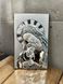 Серебряная икона Матерь Божья с исусиком (35G35402) 19x32 см 35G35402 фото 2
