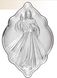 Срібна ікона Ісуса Боже Милосердя (код C792 B2921) 14,5*21 см C792 B2921 фото 4