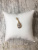 Підвіска Кришталеві крапельки (код 0164) біла ювелірна біжутерія позолота