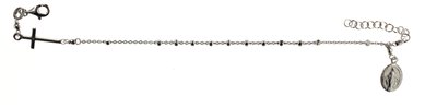 Срібний браслет вервиця (MA 2141) 17-20 см MA 2141 фото